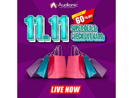 Audionic 11.11 Sale UP TO 60% OFF